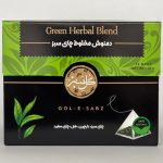دمنوش چاي سبز گل سبز